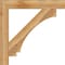Ekena Millwork Imperial Block Rough Sawn Bracket, Western Red Cedar, 6"W x 46"D x 46"H BKT06X46X46IMP05RWR - alternate 2